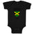 Baby Clothes I Love My Jamaican Dad Countries Baby Bodysuits Boy & Girl Cotton