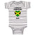 Baby Clothes I Love My Jamaican Dad Countries Baby Bodysuits Boy & Girl Cotton