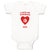 Baby Clothes I Love My Tunisian Dad Countries Baby Bodysuits Boy & Girl Cotton