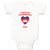 Baby Clothes I Love My Cambodian Dad Countries Baby Bodysuits Boy & Girl Cotton