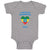 Baby Clothes I Love My Ethiopian Dad Countries Baby Bodysuits Boy & Girl Cotton