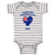 Baby Clothes I Love My Australian Dad Countries Baby Bodysuits Boy & Girl Cotton