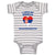 Baby Clothes I Love My Serbian Grandparents Countries Baby Bodysuits Cotton
