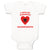 Baby Clothes I Love My Albanian Grandparents Countries Baby Bodysuits Cotton