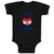 Baby Clothes I Love My Croatian Grandparents Countries Baby Bodysuits Cotton