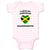 Baby Clothes I Love My Jamaican Grandparents Countries Baby Bodysuits Cotton