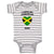 Baby Clothes I Love My Jamaican Mom Countries Baby Bodysuits Boy & Girl Cotton