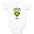 Baby Clothes I Love My Jamaican Mom Countries Baby Bodysuits Boy & Girl Cotton