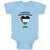 Baby Clothes I Love My Palestinian Mom Countries Baby Bodysuits Cotton