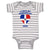 Baby Clothes I Love My Dominican Mom Countries Baby Bodysuits Boy & Girl Cotton