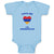Baby Clothes Love Me I'M Armenian Countries Baby Bodysuits Boy & Girl Cotton