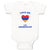 Baby Clothes Love Me I'M Armenian Countries Baby Bodysuits Boy & Girl Cotton
