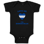 Baby Clothes Love Me I'M Honduran Countries Baby Bodysuits Boy & Girl Cotton