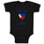 Baby Clothes Love Me I'M Filipino Countries Baby Bodysuits Boy & Girl Cotton