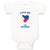 Baby Clothes Love Me I'M Filipino Countries Baby Bodysuits Boy & Girl Cotton