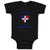 Baby Clothes Love Me I'M Dominican Countries Baby Bodysuits Boy & Girl Cotton