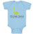 Baby Clothes It's Supersaurus Dinosaurus Dino Trex Baby Bodysuits Cotton