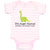Baby Clothes It's Supersaurus Dinosaurus Dino Trex Baby Bodysuits Cotton