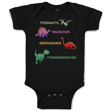 Baby Clothes Dinosaurs Dinosaurus Dino Trex Baby Bodysuits Boy & Girl Cotton