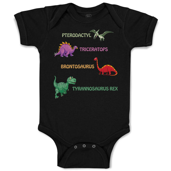 Baby Clothes Dinosaurs Dinosaurus Dino Trex Baby Bodysuits Boy & Girl Cotton