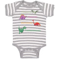 Baby Clothes Dinosaurs Dinosaurus Dino Trex Baby Bodysuits Boy & Girl Cotton
