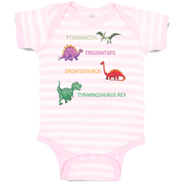 Baby Clothes Dinosaurs Dinosaurus Dino Trex Baby Bodysuits Boy & Girl Cotton