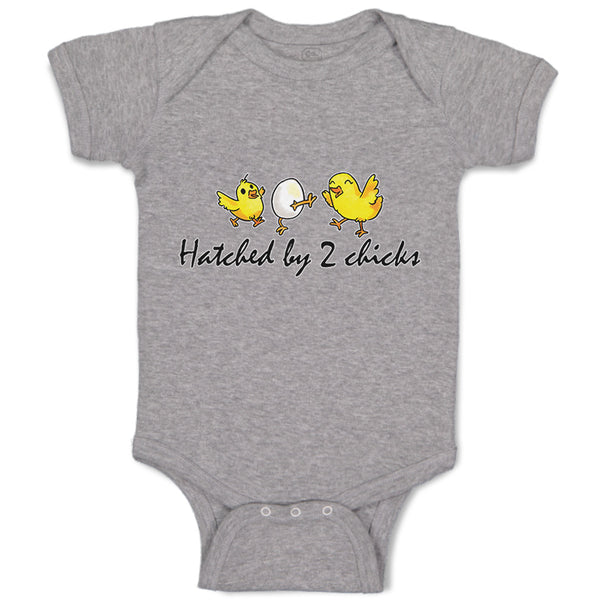 Baby Clothes Hatched by 2 Chicks Gay Lgbtq Style A Baby Bodysuits Cotton