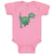 Baby Clothes Dinosaur B Animals Dinosaurs Baby Bodysuits Boy & Girl Cotton