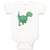 Baby Clothes Dinosaur B Animals Dinosaurs Baby Bodysuits Boy & Girl Cotton