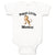 Baby Clothes Papa's Little Monkey Animals Zoo Baby Bodysuits Boy & Girl Cotton