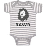Baby Clothes Rawr Dinosaur Dino Baby Bodysuits Boy & Girl Newborn Clothes Cotton