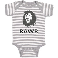 Baby Clothes Rawr Dinosaur Dino Baby Bodysuits Boy & Girl Newborn Clothes Cotton