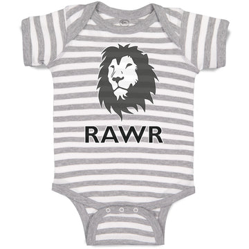 Baby Clothes Rawr Dinosaur Dino Baby Bodysuits Boy & Girl Newborn Clothes Cotton