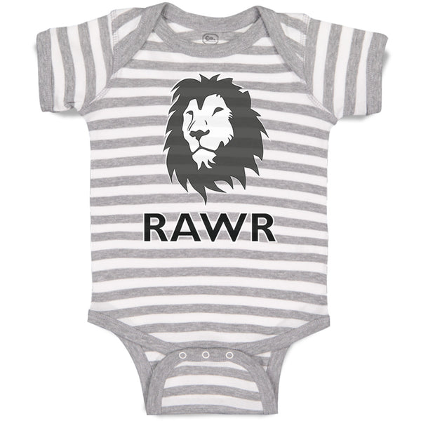 Baby Clothes Rawr Dinosaur Dino Baby Bodysuits Boy & Girl Newborn Clothes Cotton