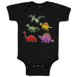 Baby Clothes Dinosaurs Dinosaurus Dino Trex Funny Baby Bodysuits Cotton