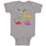 Baby Clothes Dinosaurs Dinosaurus Dino Trex Funny Baby Bodysuits Cotton