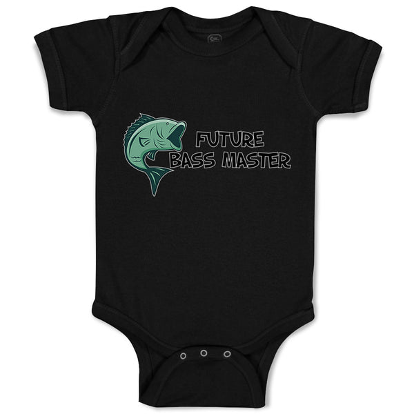 Baby Clothes Future Bass Master Fishing Ocean Sea Life Baby Bodysuits Cotton