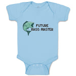 Baby Clothes Future Bass Master Fishing Ocean Sea Life Baby Bodysuits Cotton