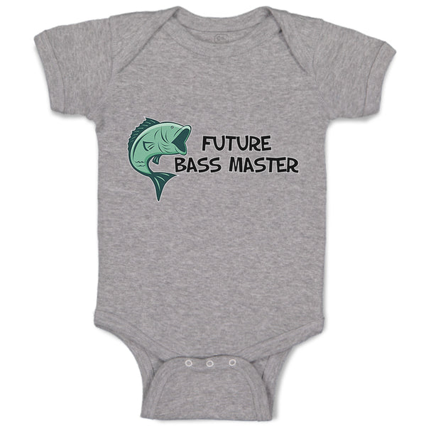 Baby Clothes Future Bass Master Fishing Ocean Sea Life Baby Bodysuits Cotton