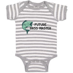 Baby Clothes Future Bass Master Fishing Ocean Sea Life Baby Bodysuits Cotton