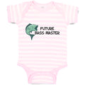 Baby Clothes Future Bass Master Fishing Ocean Sea Life Baby Bodysuits Cotton