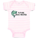 Baby Clothes Future Bass Master Fishing Ocean Sea Life Baby Bodysuits Cotton