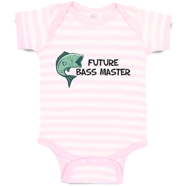 Baby Clothes Future Bass Master Fishing Ocean Sea Life Baby Bodysuits Cotton