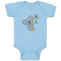 Baby Clothes Koala Animals Safari Baby Bodysuits Boy & Girl Cotton