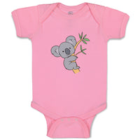 Baby Clothes Koala Animals Safari Baby Bodysuits Boy & Girl Cotton