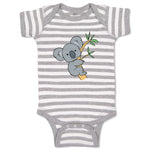 Baby Clothes Koala Animals Safari Baby Bodysuits Boy & Girl Cotton