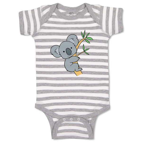 Baby Clothes Koala Animals Safari Baby Bodysuits Boy & Girl Cotton
