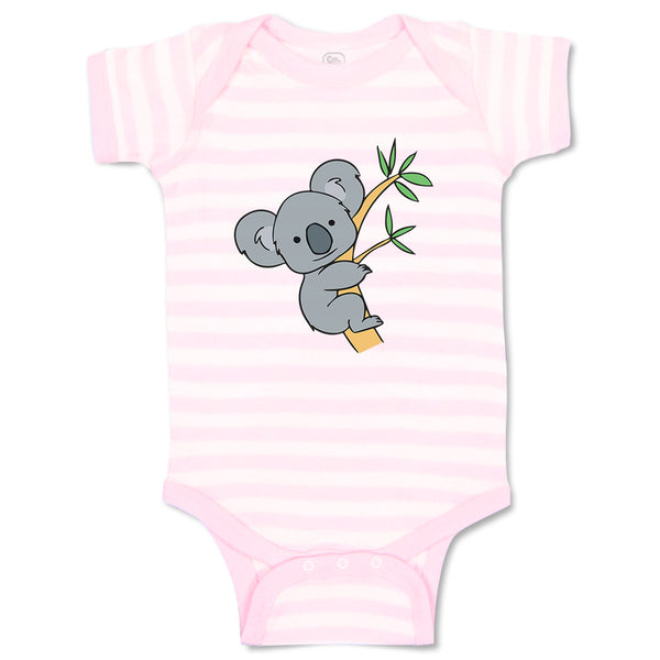 Baby Clothes Koala Animals Safari Baby Bodysuits Boy & Girl Cotton