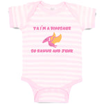 Baby Clothes Ya I'M A Dinosaur So Rawwr and Junk Dinosaurus Dino Trex Cotton