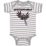 Baby Clothes Unstoppable Dinosaur Dinosaurus Dino Trex Baby Bodysuits Cotton